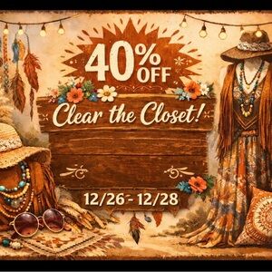 Bohemian Style Dress and Accessories